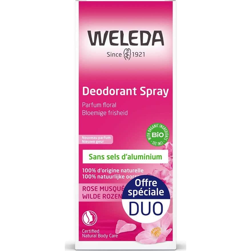 Weleda Rose Damas dodorant 2 x 100 ml