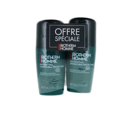 Biotherm Homme 24H Day Control Natural Protect 2x75ml