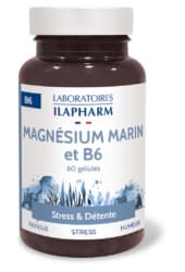 Magnésium marin et B6 - Fatigue nerveuse et musculaire - 60 gél
