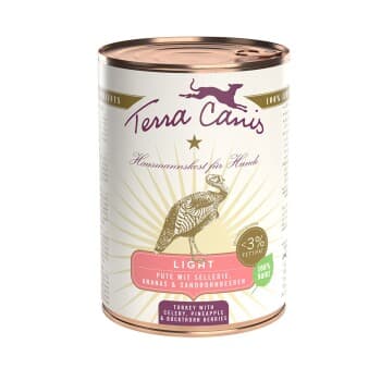 Terra Canis Light 6 x 400 g Dinde