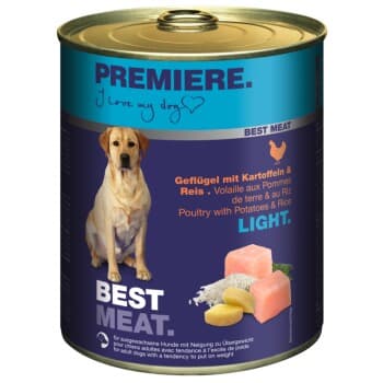 PREMIERE Best Meat Light Volaille & riz 12x800 g